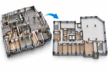 3D Scan to Floor Plans